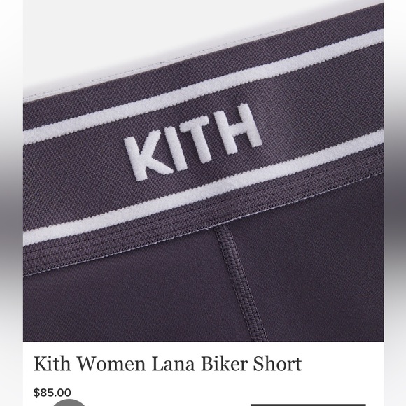 Kith Sports bra with matching bike shorts - Picture 2 of 5